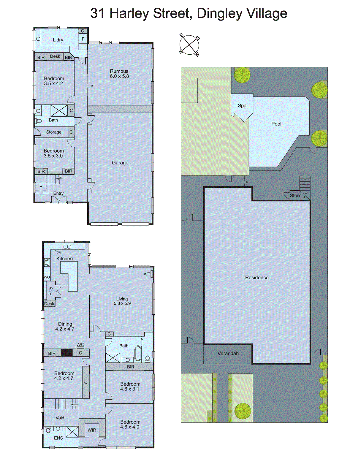 31 Harley Street, Dingley Village VIC 3172 - Floorplan