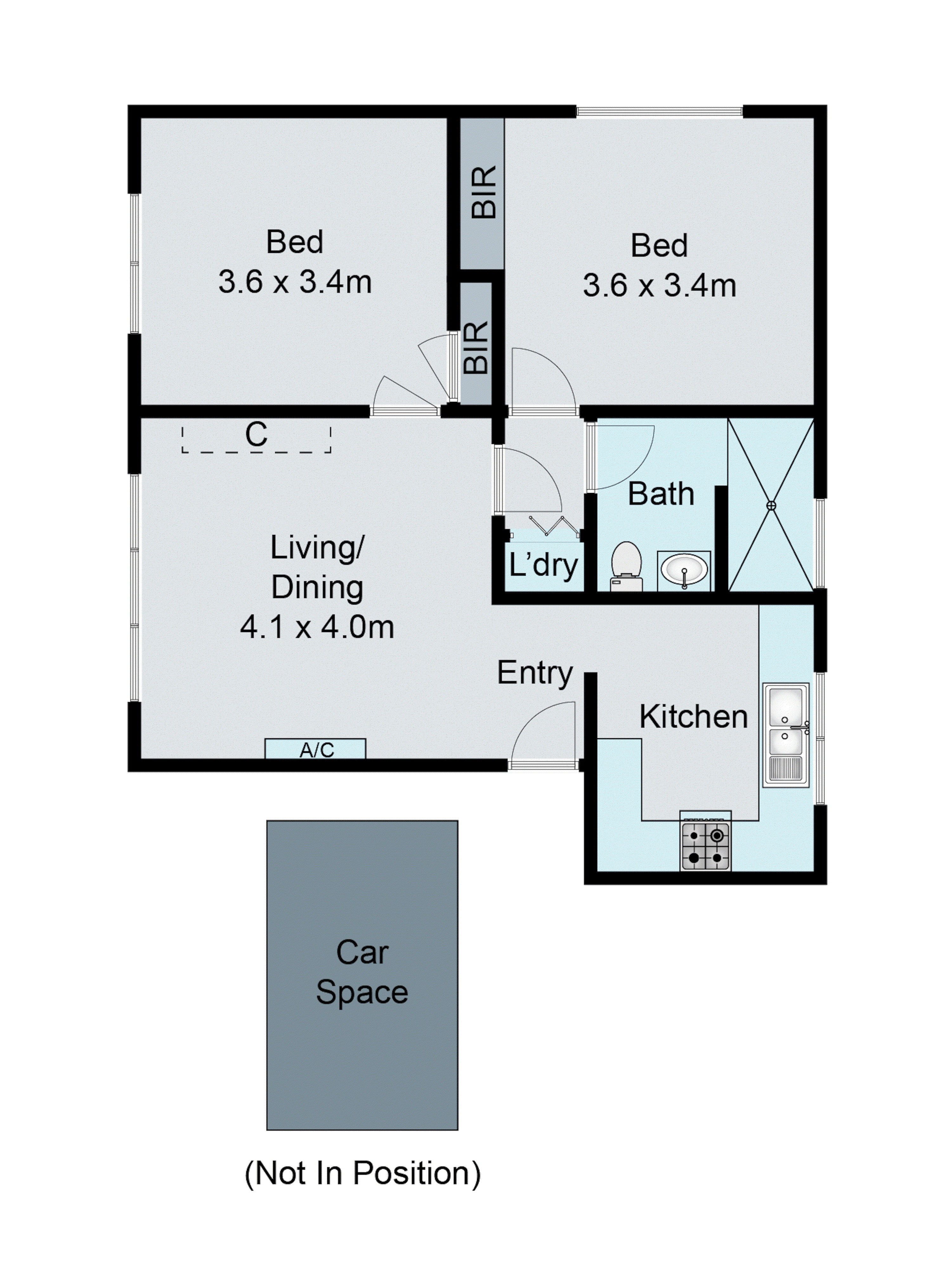 3/1 Heath Avenue, Oakleigh VIC 3166 - Floorplan