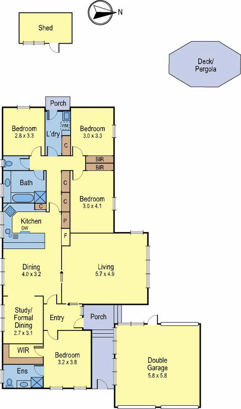 31 Hibiscus Avenue, Cheltenham VIC 3192 - Floorplan