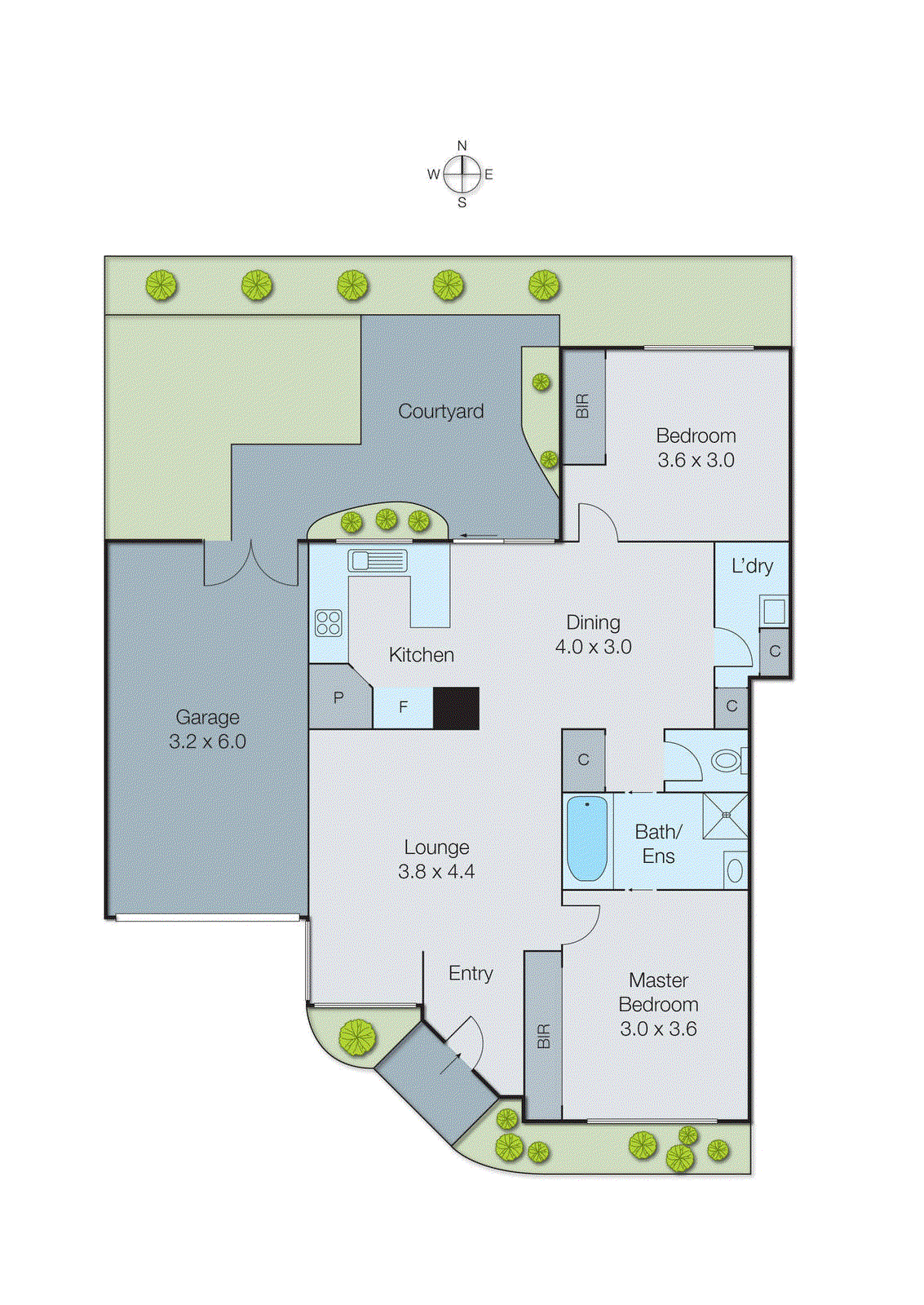 3/1 Hilda Street, Cheltenham VIC 3192 - Floorplan