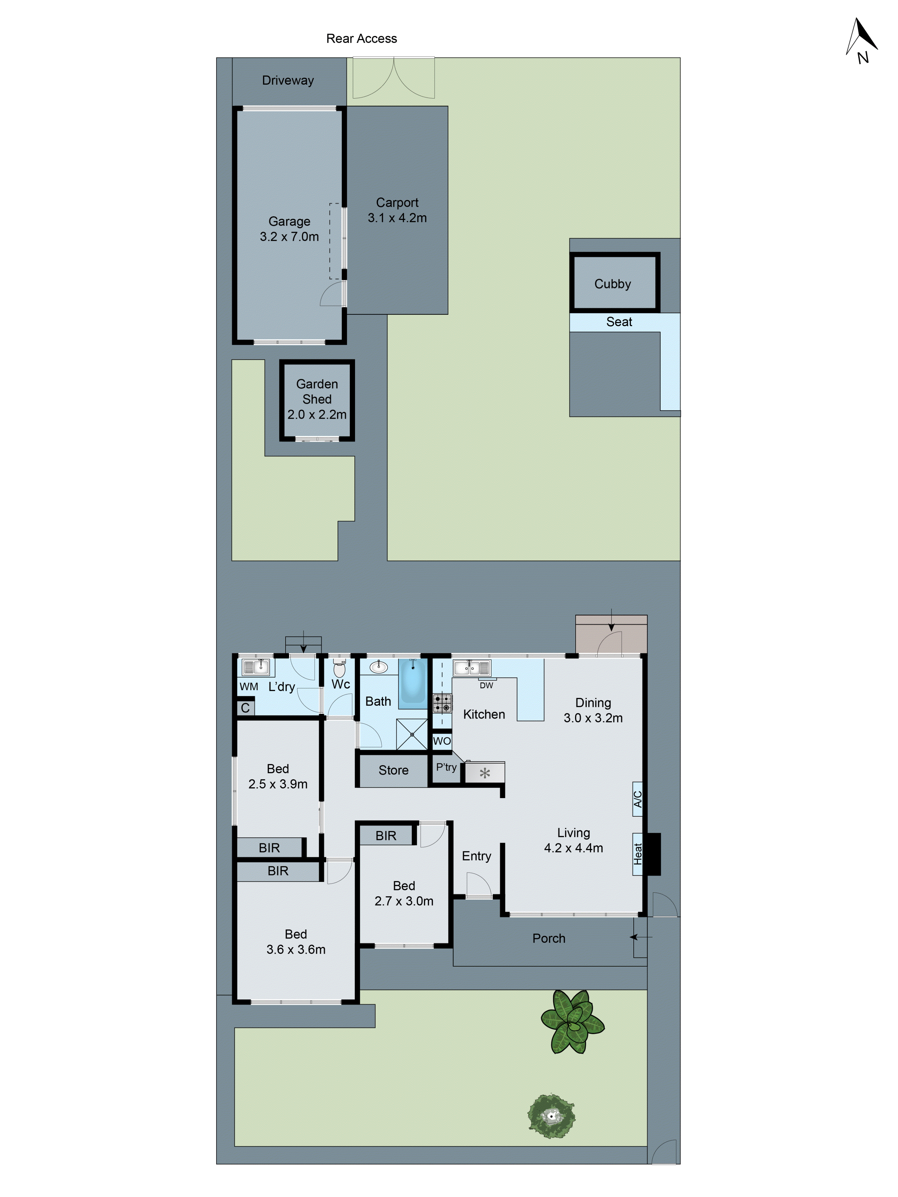 31 Ivy Street, Newcomb VIC 3219 - Floorplan