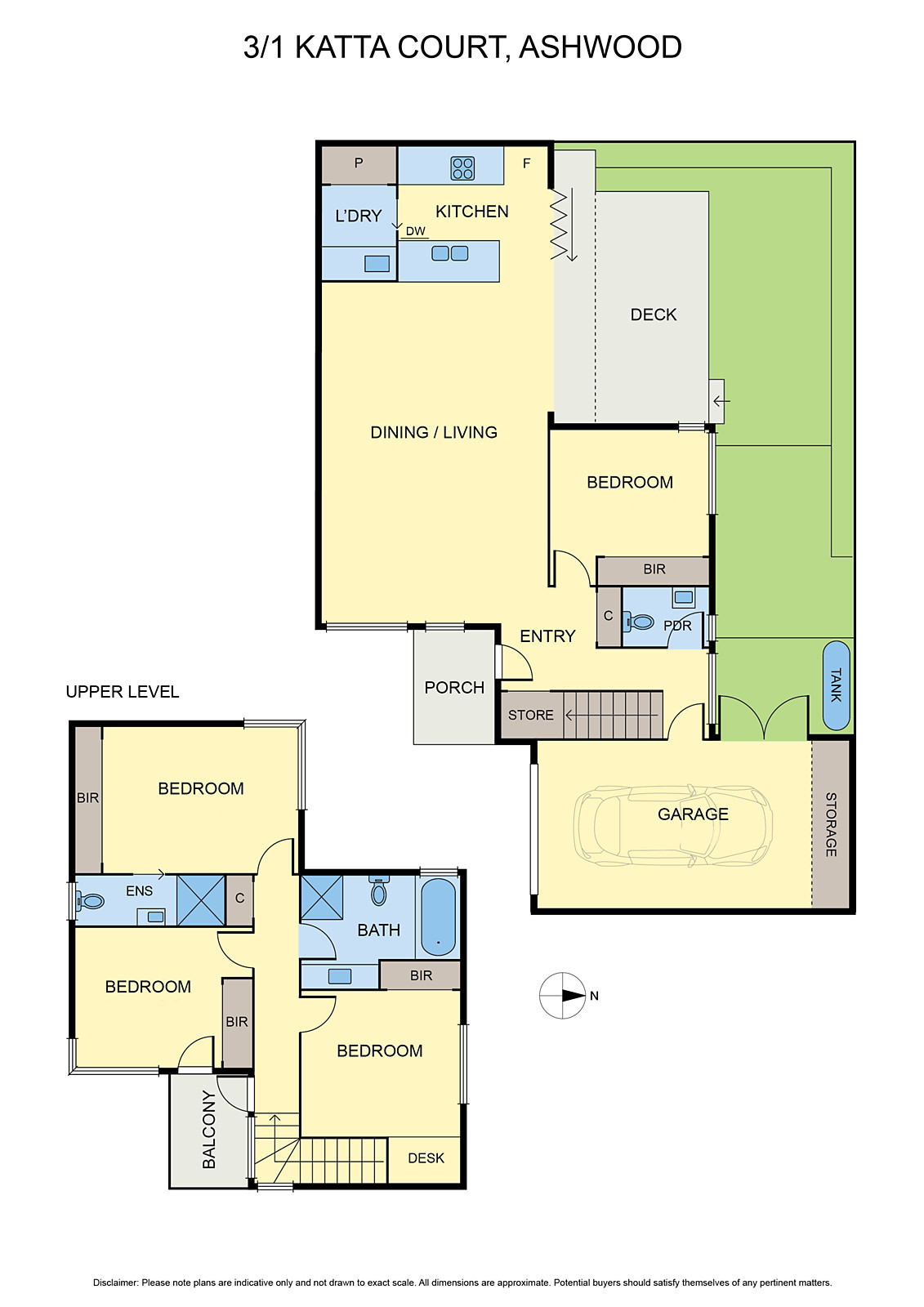 3/1 Katta Court, Ashwood VIC 3147 - Floorplan