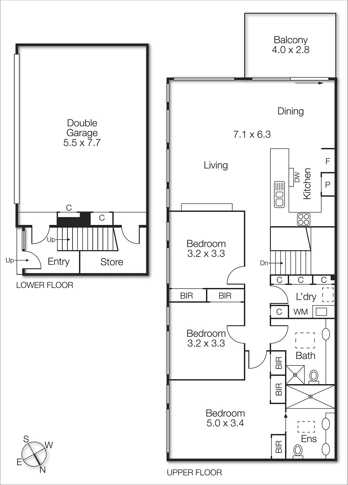 3/1 Keys Street, Beaumaris VIC 3193 - Floorplan