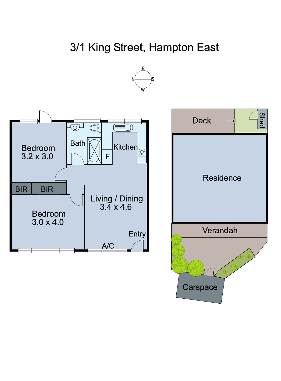 3/1 King Street, Hampton East VIC 3188 - Floorplan