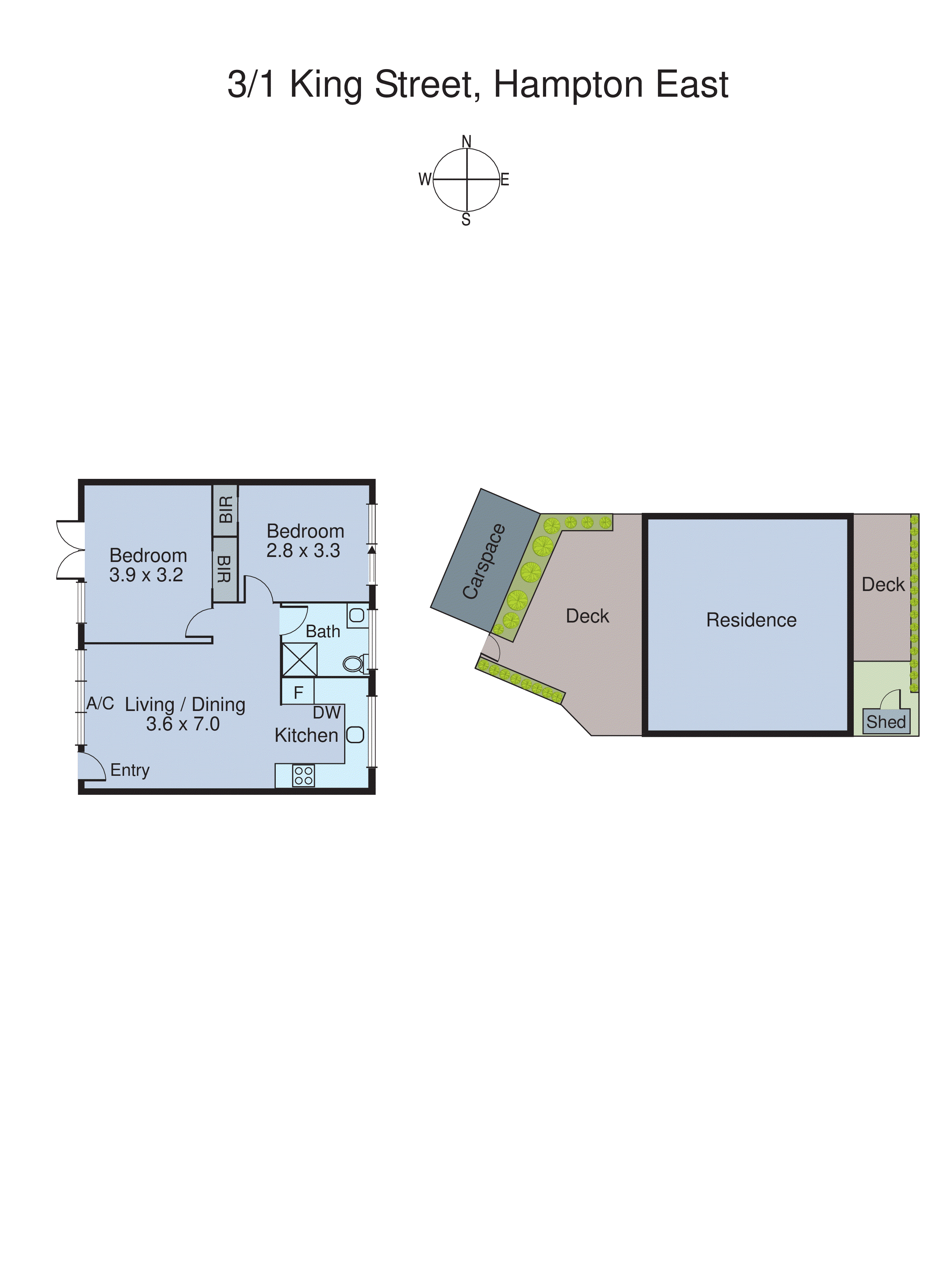 3/1 King Street, Hampton East VIC 3188 - Floorplan