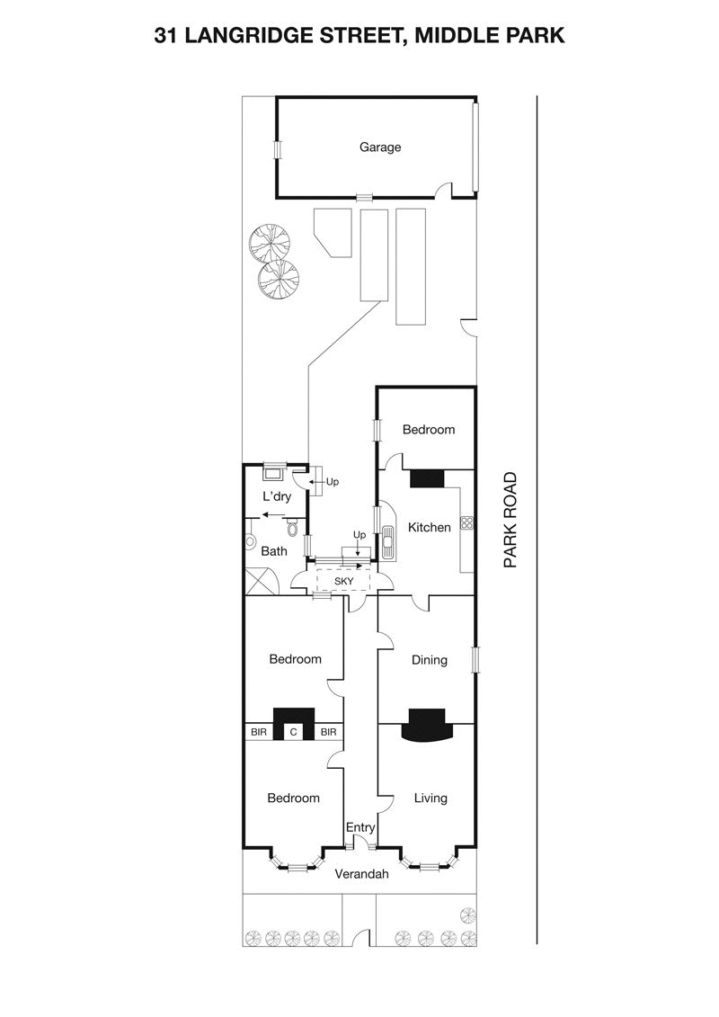 31 Langridge Street, MIDDLE PARK VIC 3206 - Floorplan
