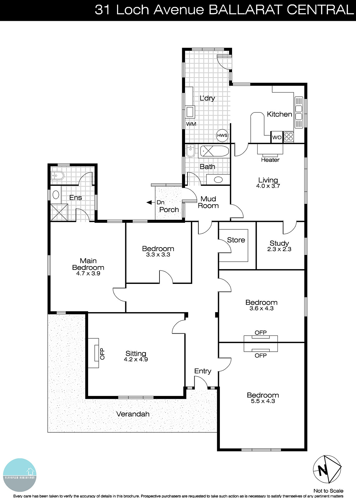 31 Loch Avenue, Ballarat Central VIC 3350 - Floorplan