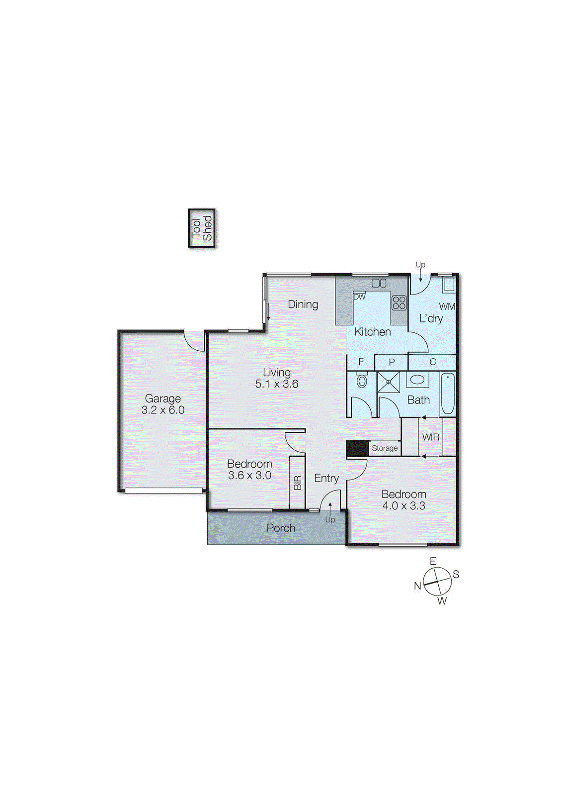 31 Long Place, Hughesdale VIC 3166 - Floorplan