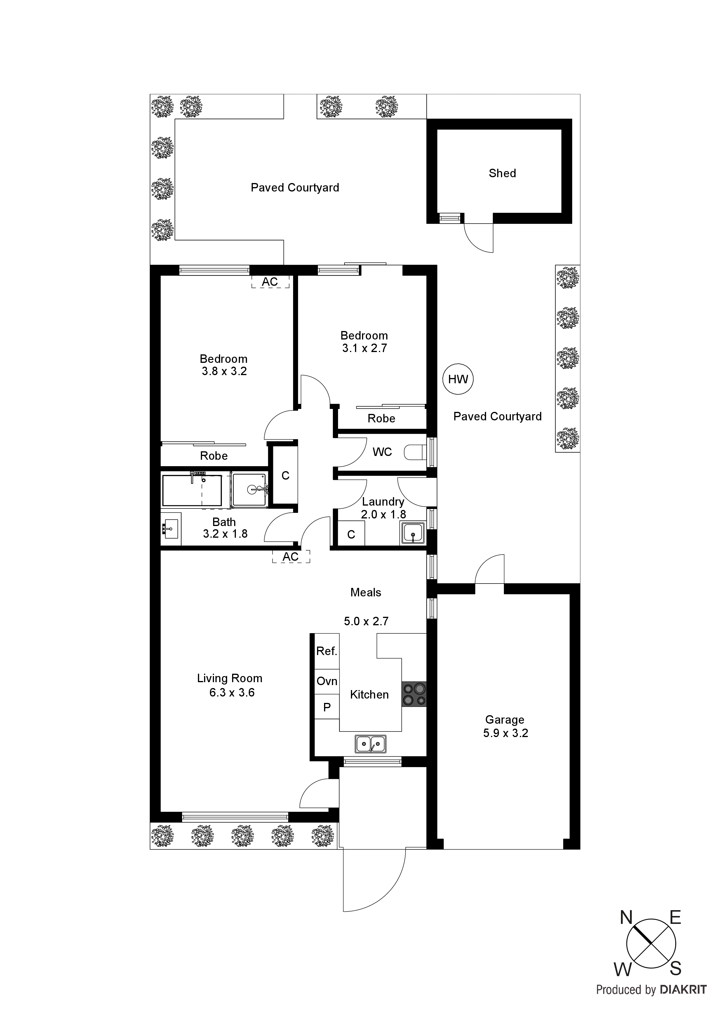31 Pace Crescent, Chelsea VIC 3196 - Floorplan