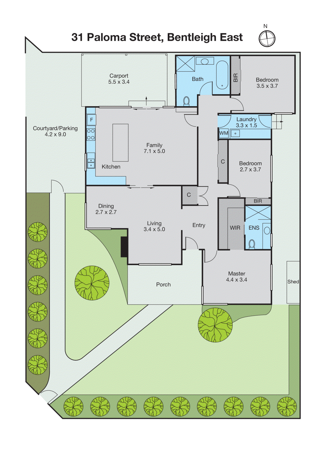 31 Paloma Street, Bentleigh East VIC 3165 - Floorplan