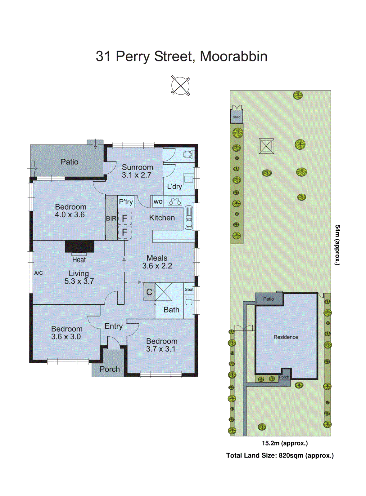 31 Perry Street, Moorabbin VIC 3189 - Floorplan
