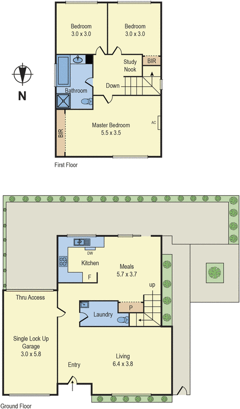 3/1 Phillip Street, Mentone VIC 3194 - Floorplan