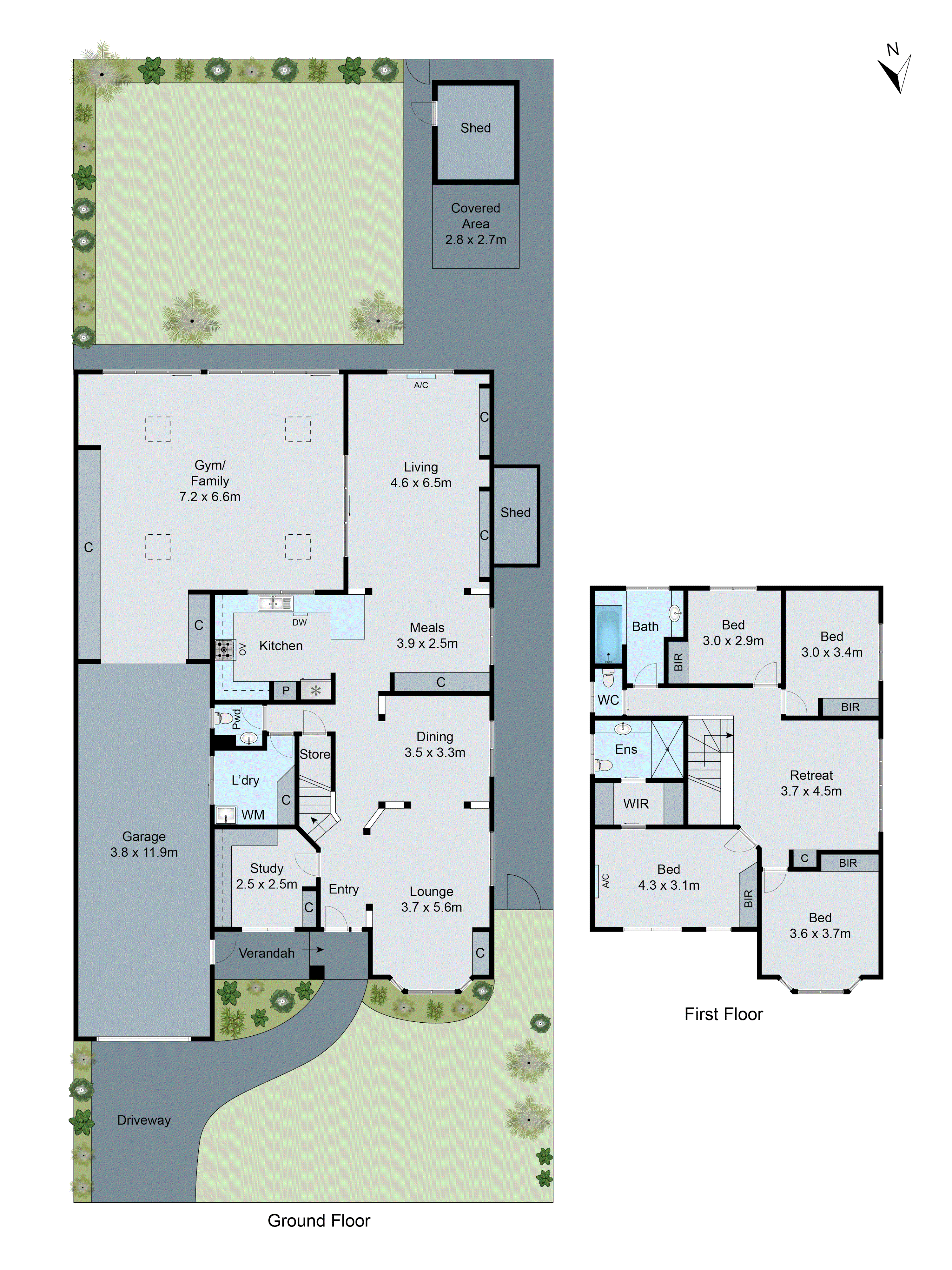 31 Poulter Crescent, Clarinda VIC 3169 - Floorplan