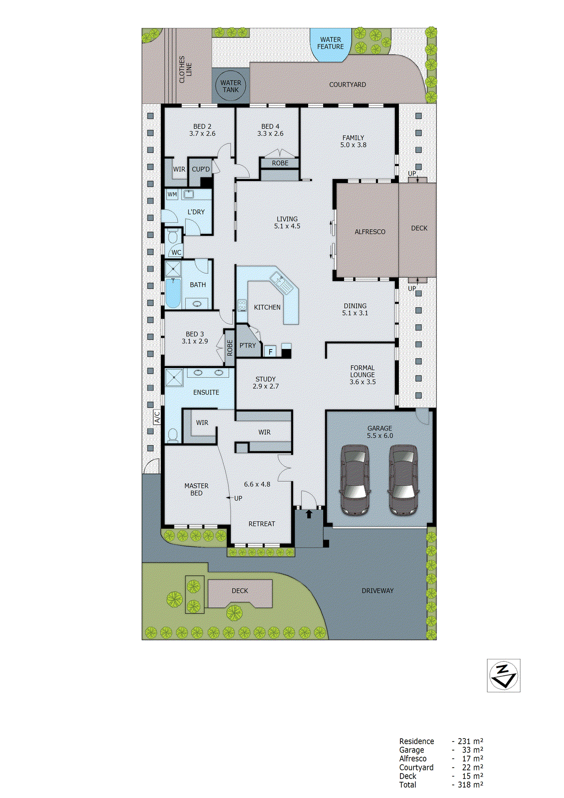 31 Prospect Terrace, Keysborough VIC 3173 - Floorplan