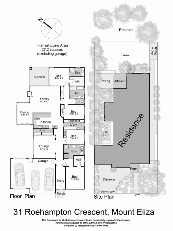 31 Roehampton Crescent, MOUNT ELIZA VIC 3930 - Floorplan