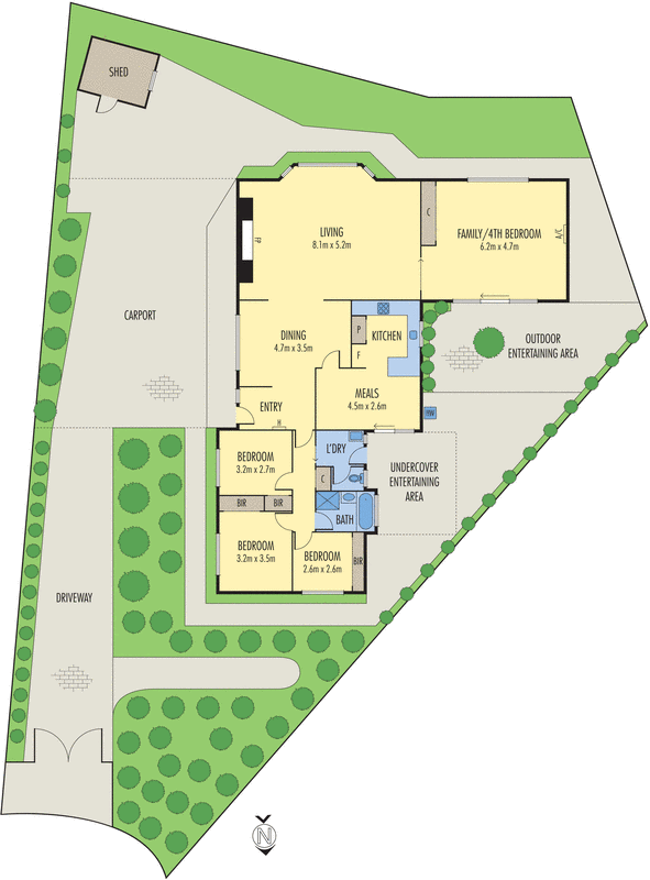 31 Springhurst Crescent, Grovedale VIC 3216 - Floorplan