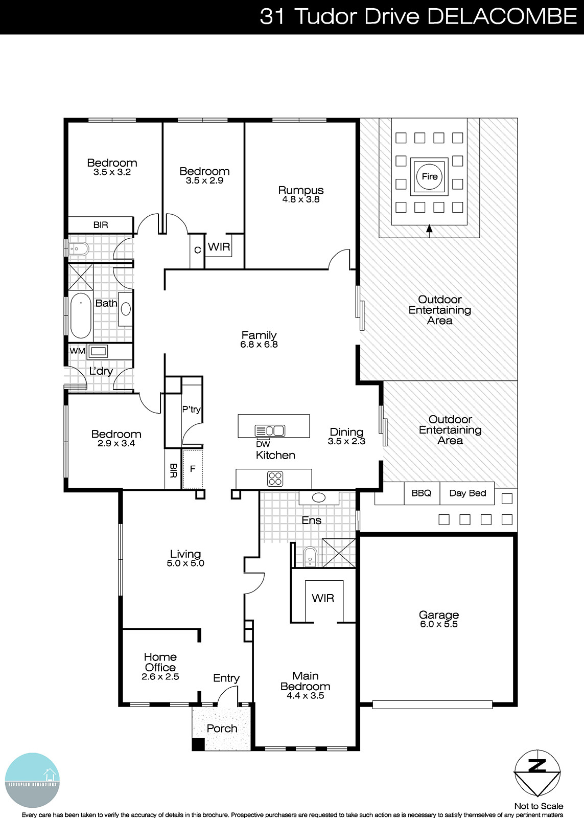 31 Tudor Avenue, Delacombe VIC 3356 - Floorplan