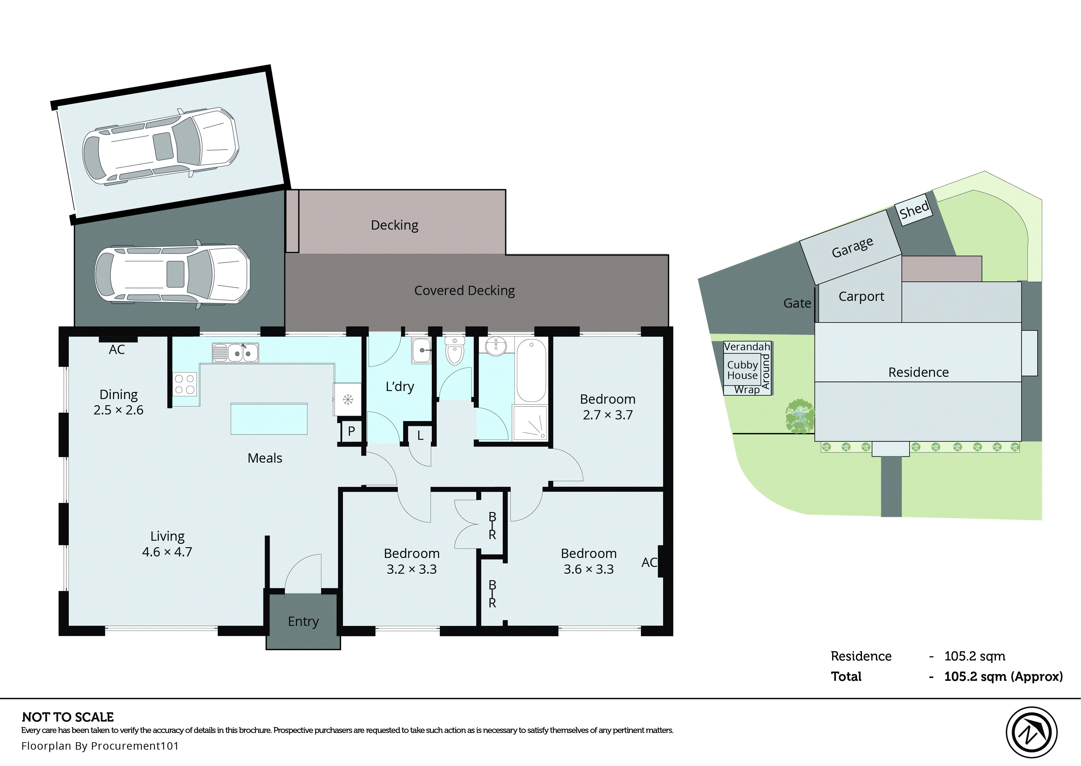 31 Walnut Crescent, Noble Park VIC 3174 - Floorplan