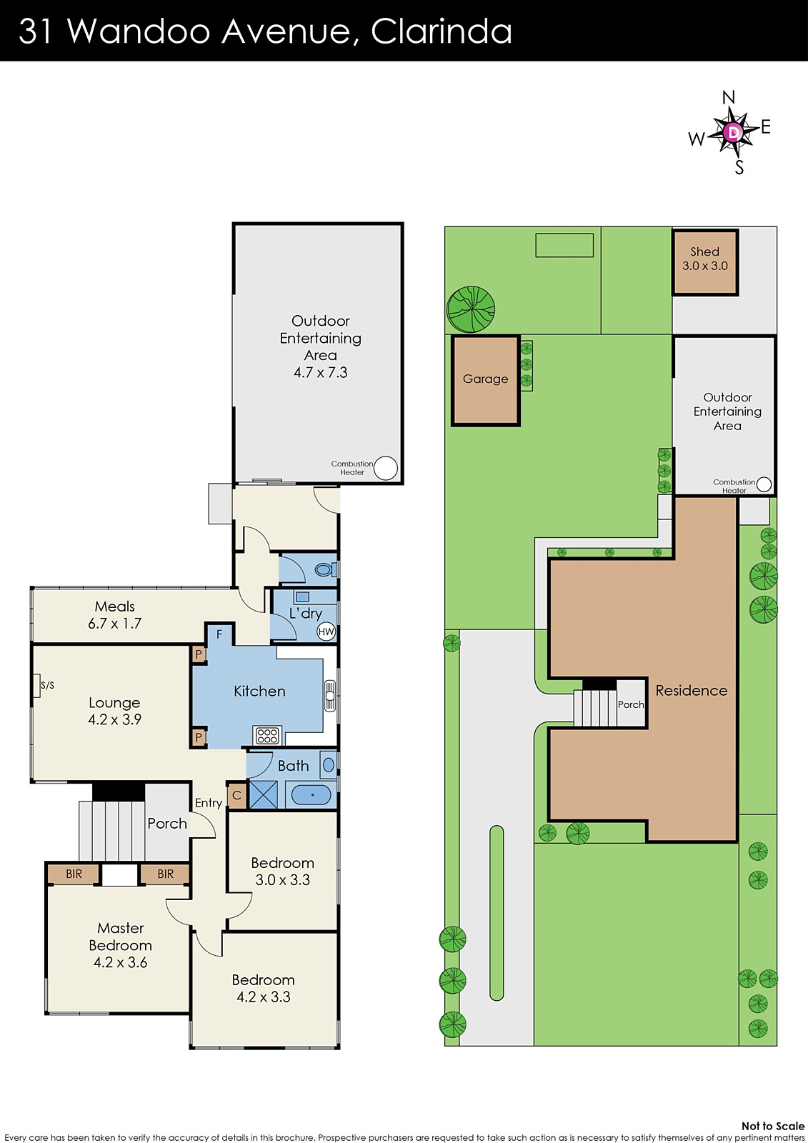 31 Wandoo Avenue, Clarinda VIC 3169 - Floorplan