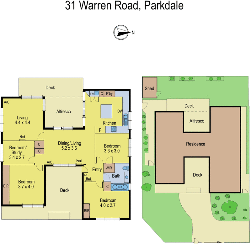 31 Warren Road, Parkdale VIC 3195 - Floorplan