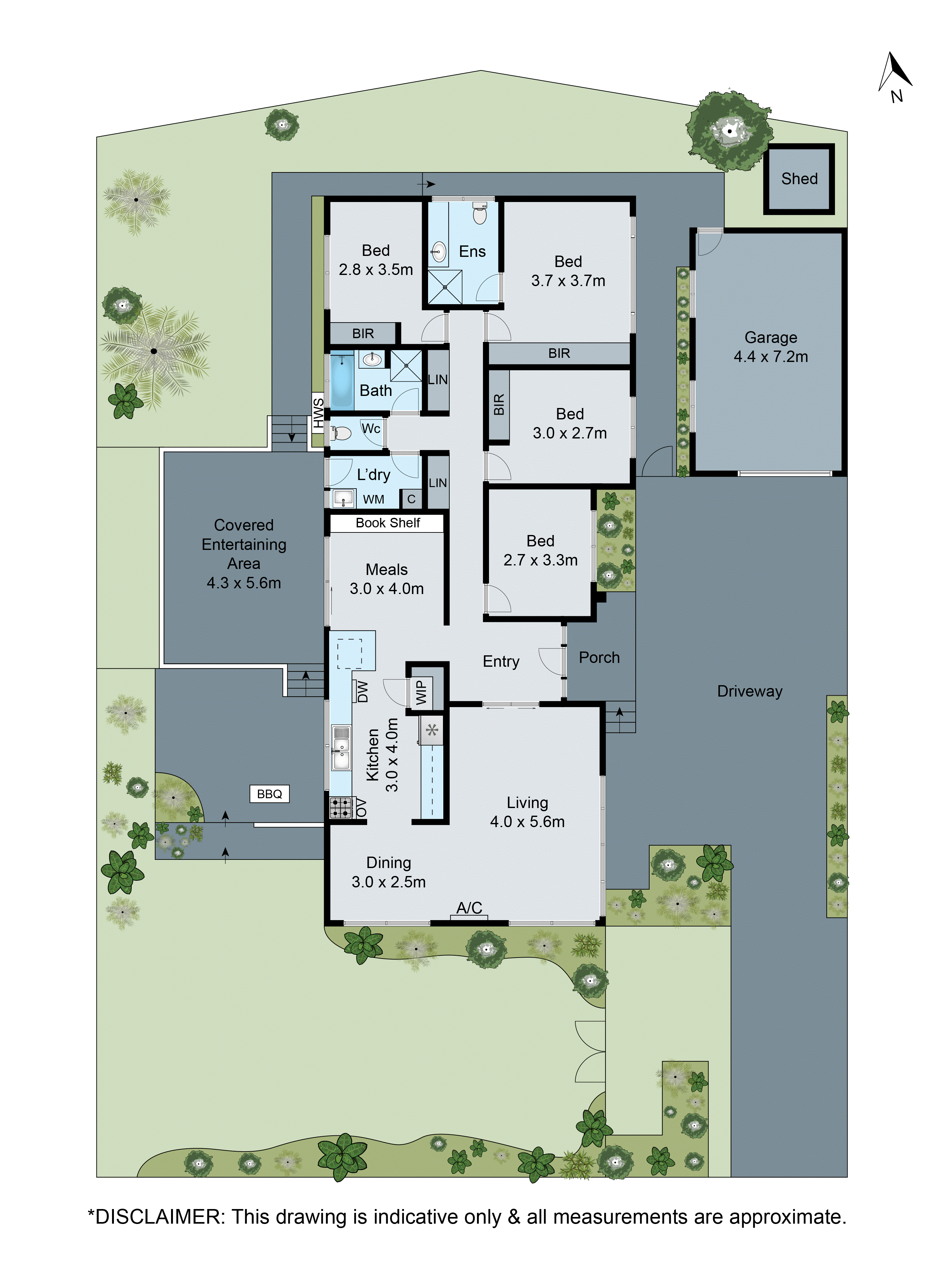 31 Whitehaven Crescent, Mulgrave VIC 3170 - Floorplan