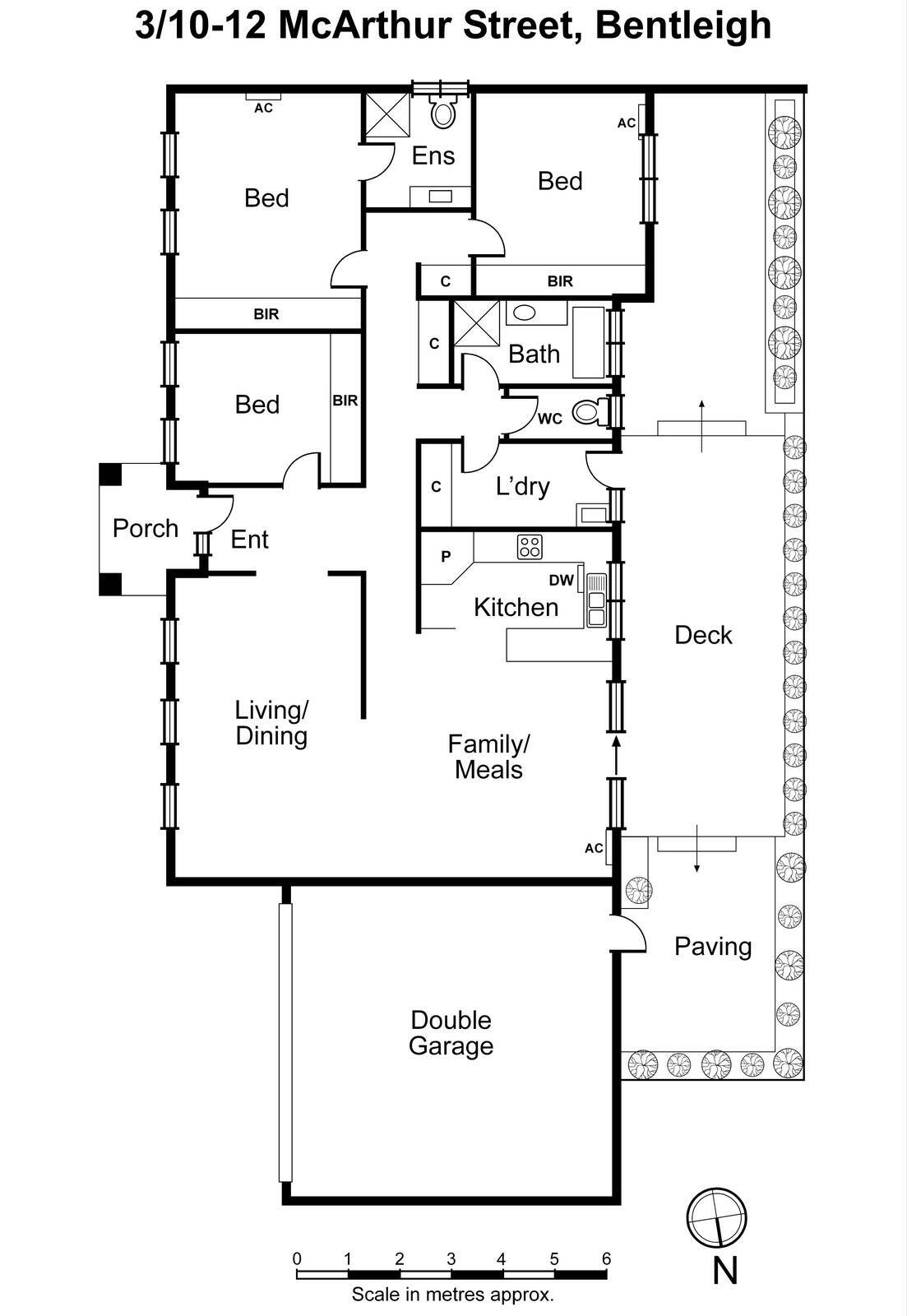 3/10-12 McArthur Street, Bentleigh VIC 3204 - Floorplan