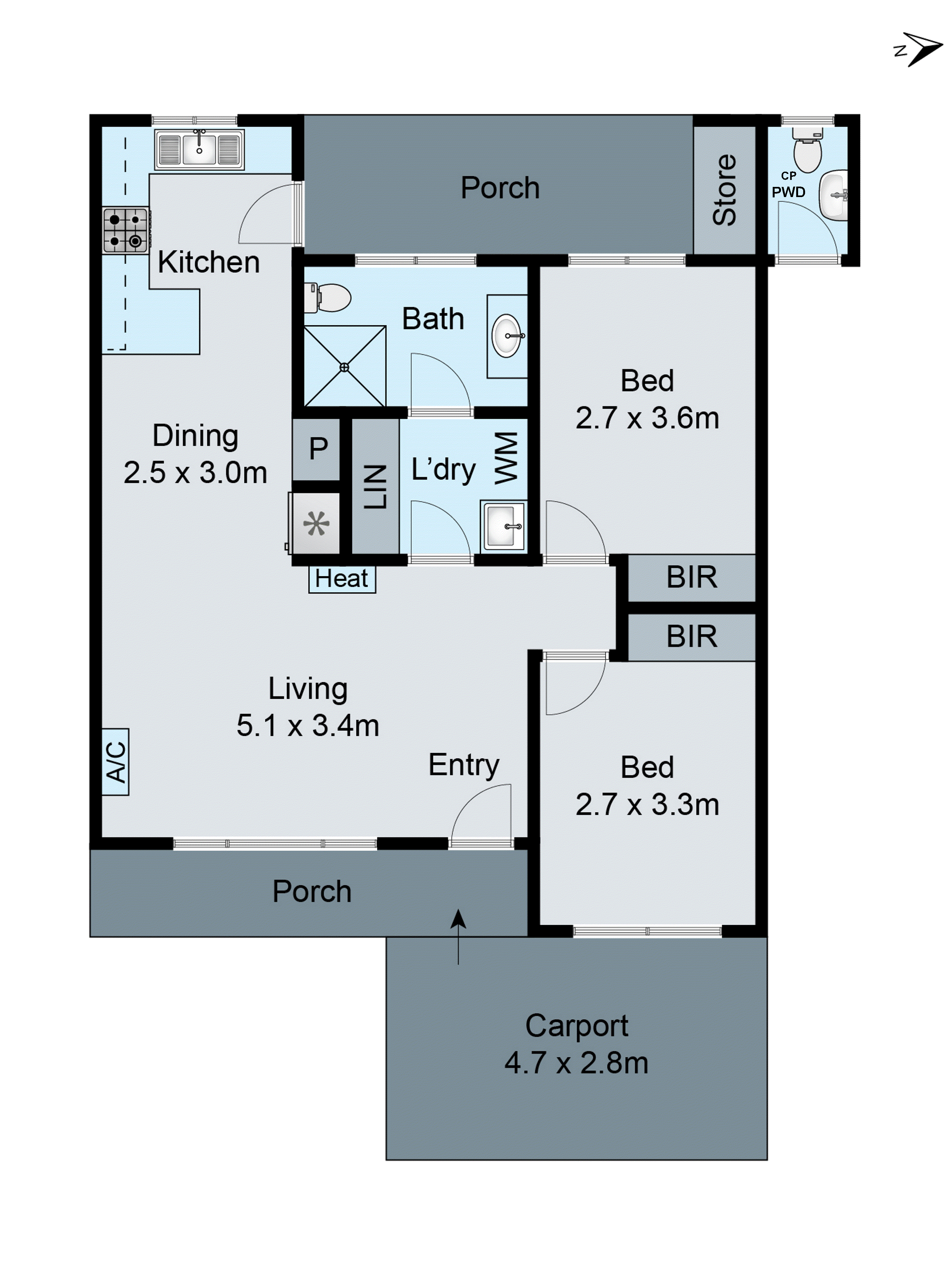 3/10-14 Crofton Street, Geelong West VIC 3218 - Floorplan