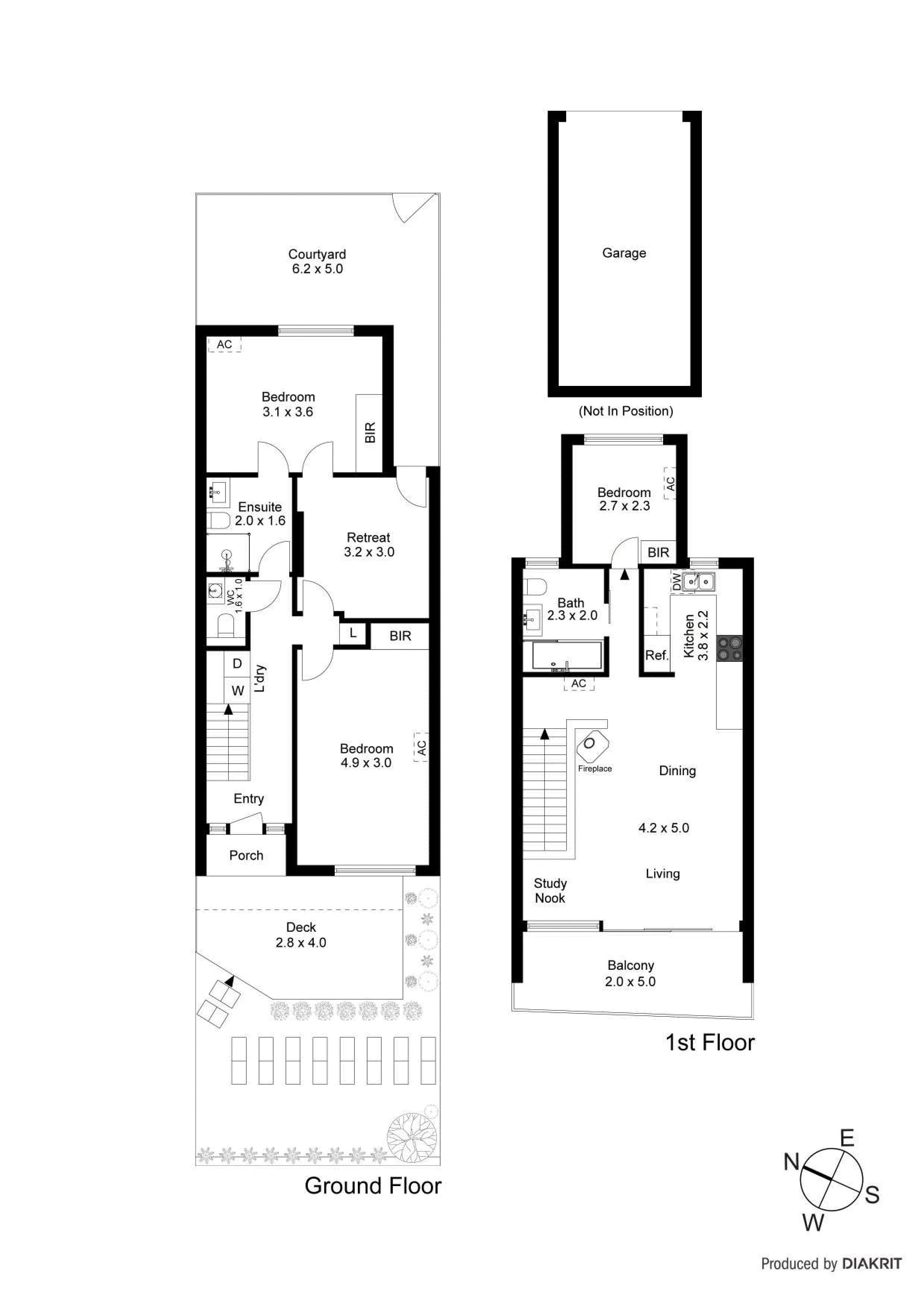 3/10 Bank Road, Edithvale VIC 3196 - Floorplan