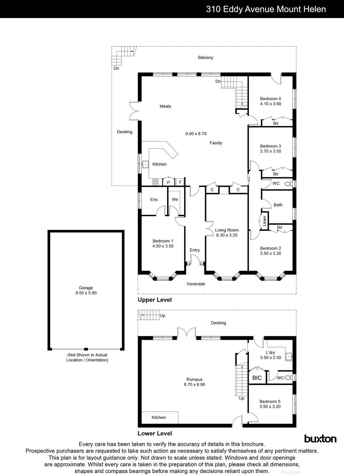 310 Eddy Avenue, Mount Helen VIC 3350 - Floorplan