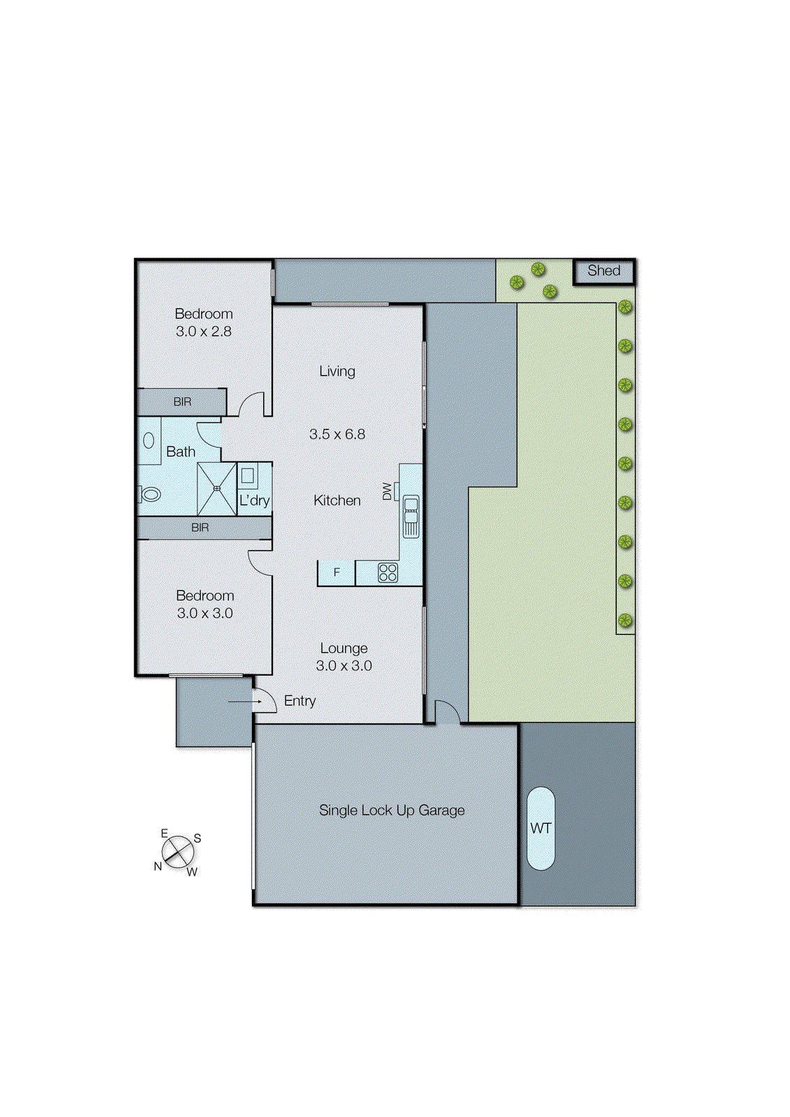3/10 Embankment Grove, Chelsea VIC 3196 - Floorplan