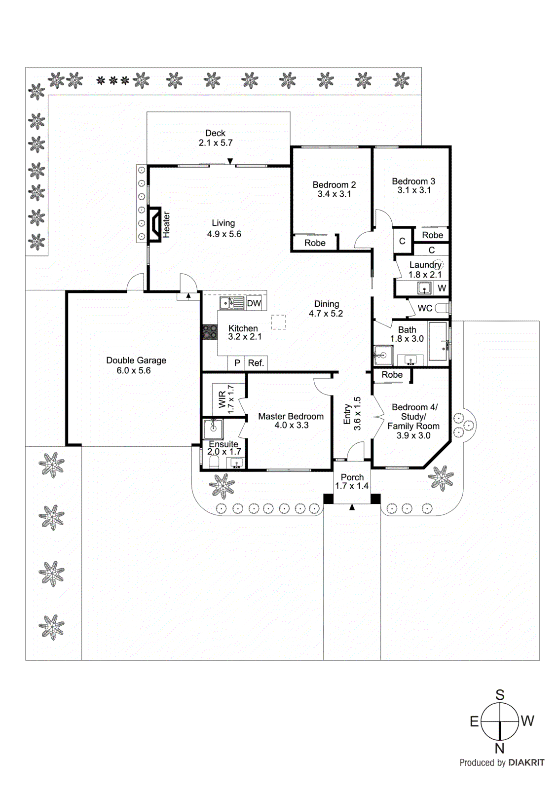 3/10 Flinders Street, Mentone VIC 3194 - Floorplan