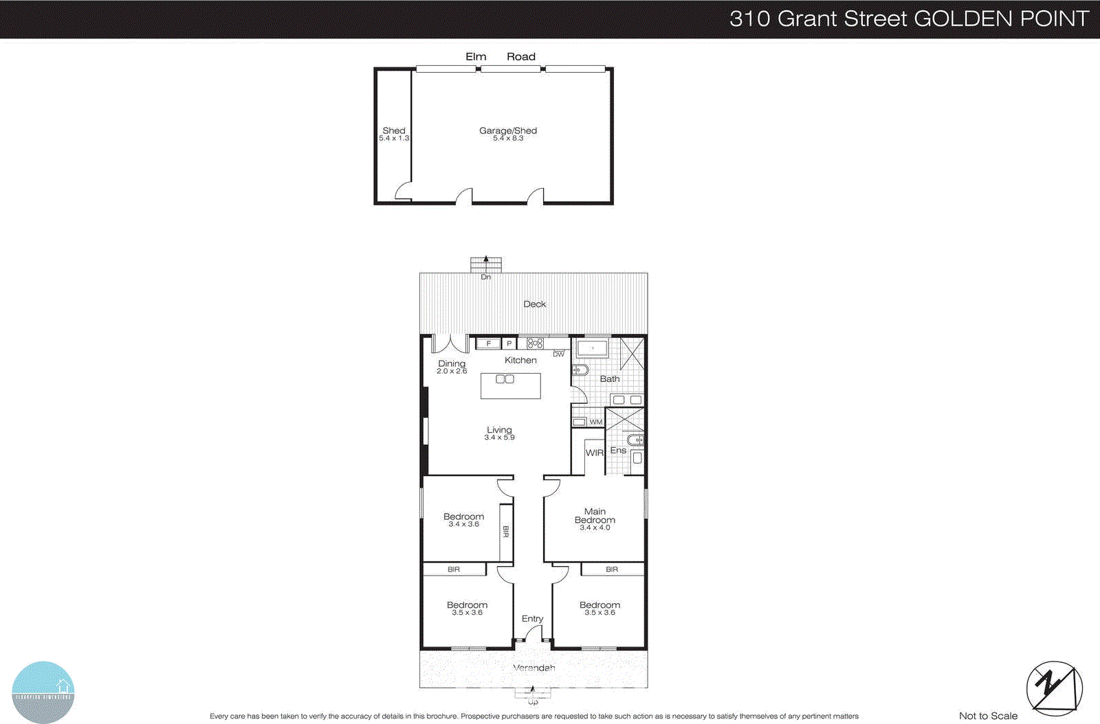 310 Grant Street, Golden Point VIC 3350 - Floorplan