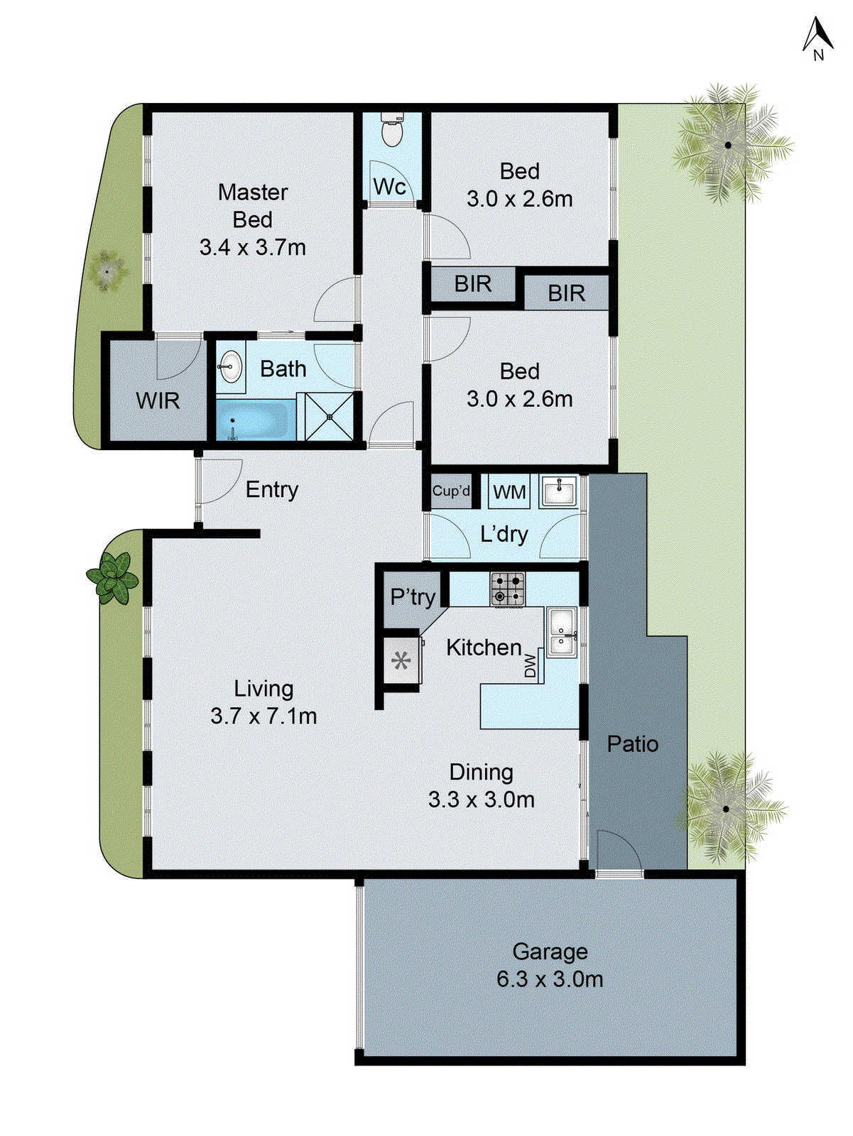 3/10 Manoon Road, Clayton South VIC 3169 - Floorplan