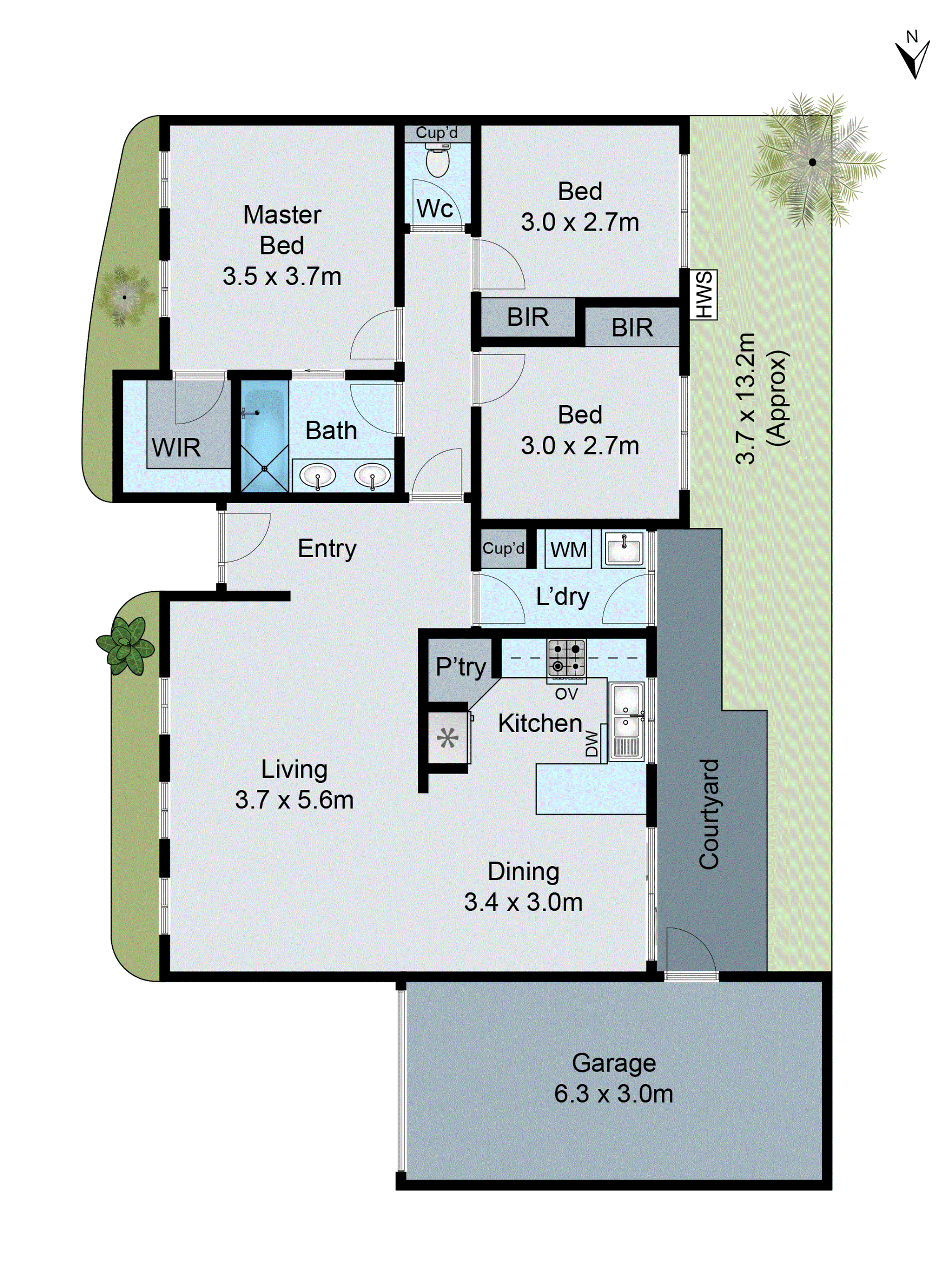 3/10 Manoon Road, Clayton South VIC 3169 - Floorplan