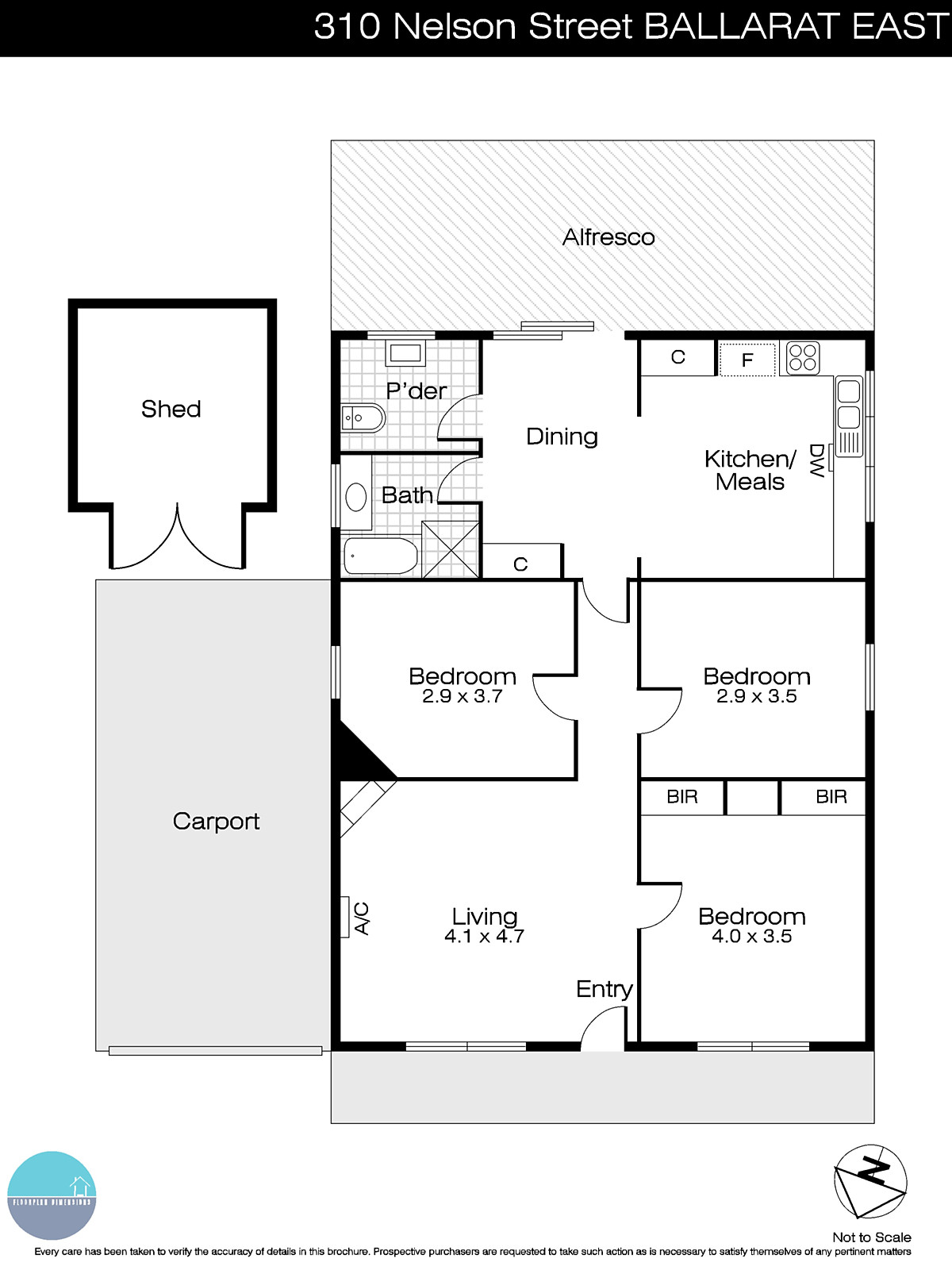 310 Nelson Street, Ballarat East VIC 3350 - Floorplan