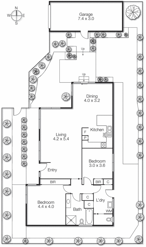 3/10 Raynes Park Road, Hampton VIC 3188 - Floorplan