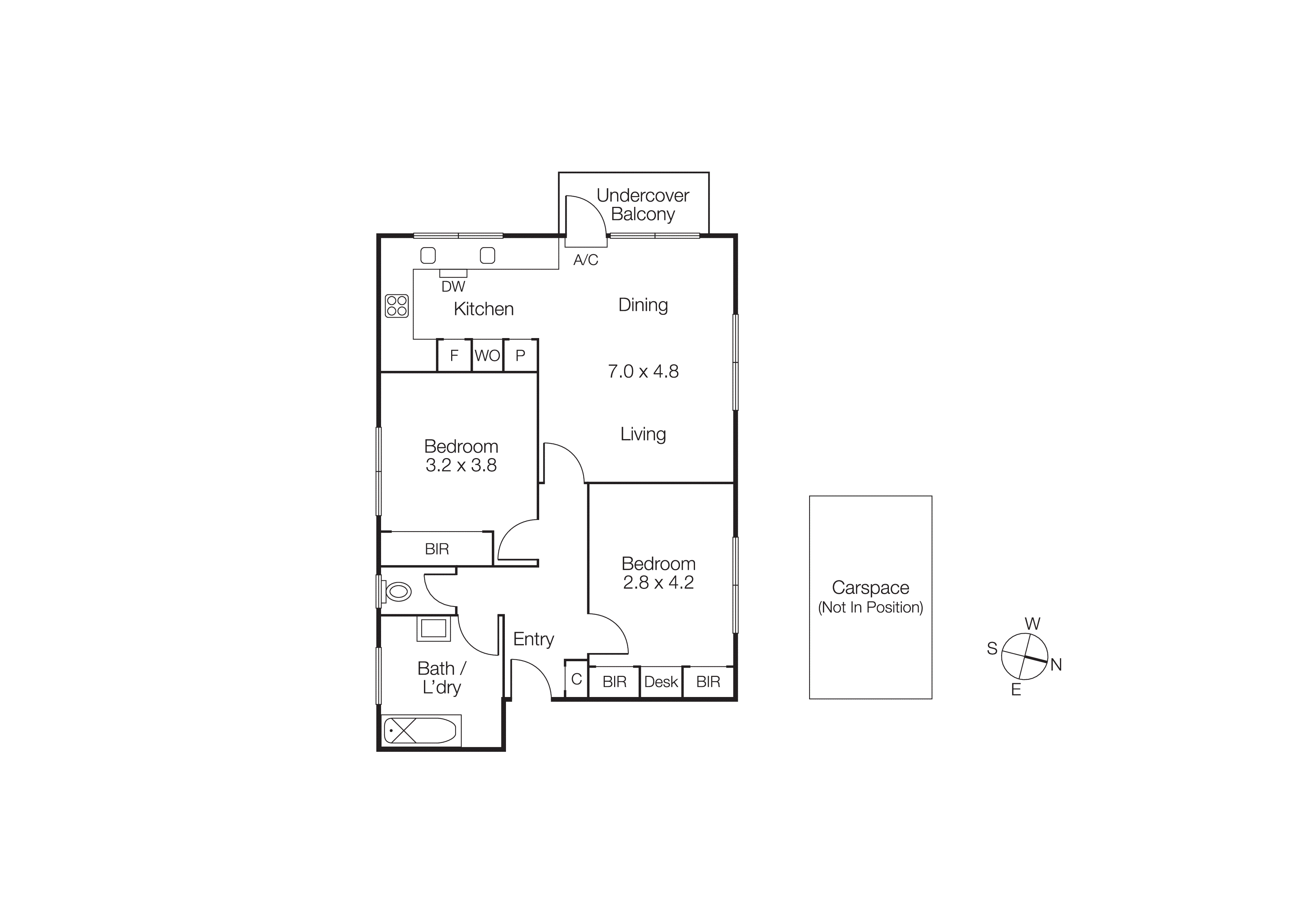 3/102 Brighton Road, Ripponlea VIC 3185 - Floorplan
