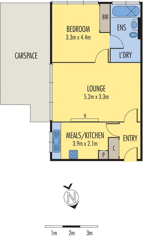 3/102 Park Street, St Kilda West VIC 3182 - Floorplan