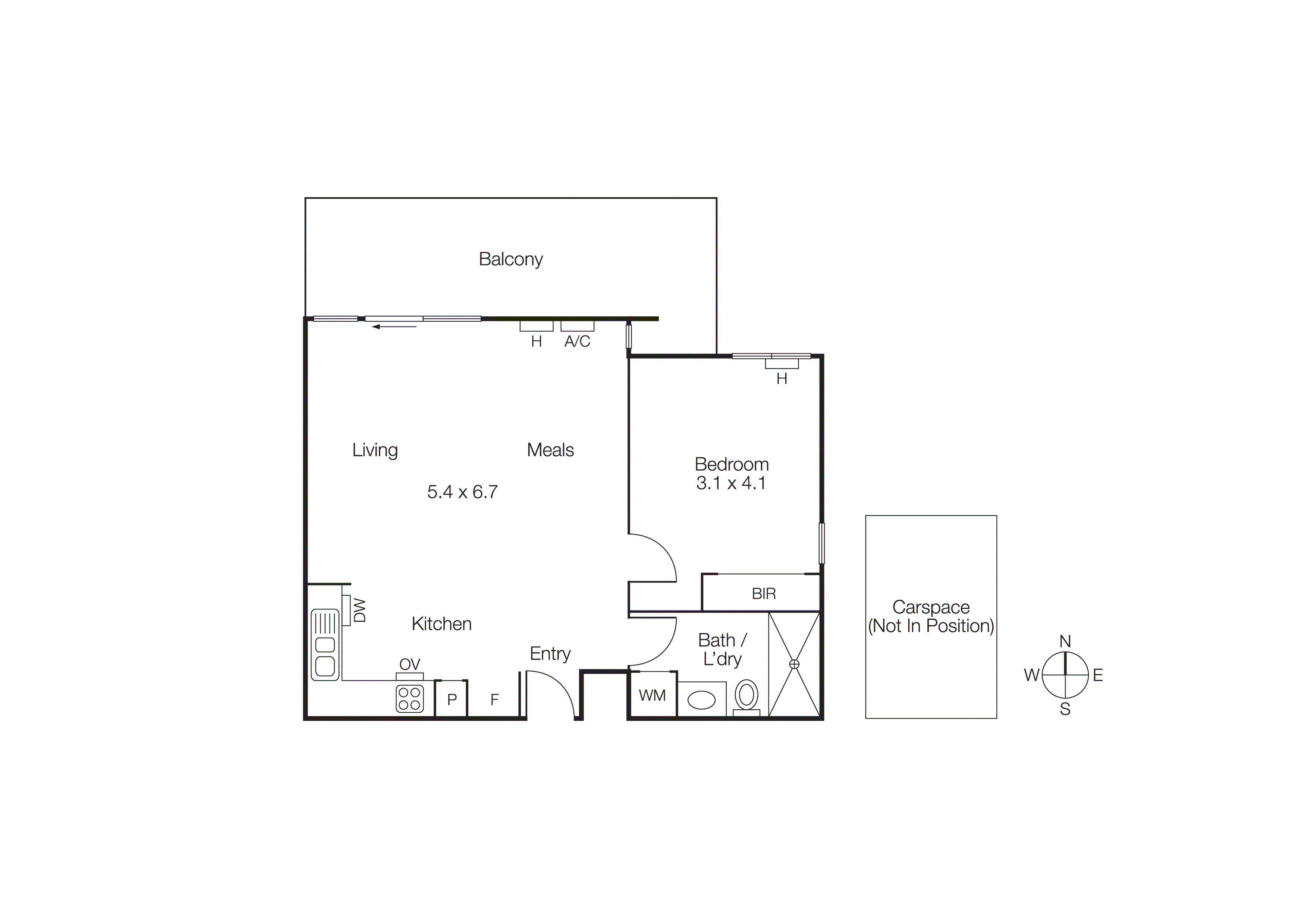 310/3 Greeves Street, St Kilda VIC 3182 - Floorplan