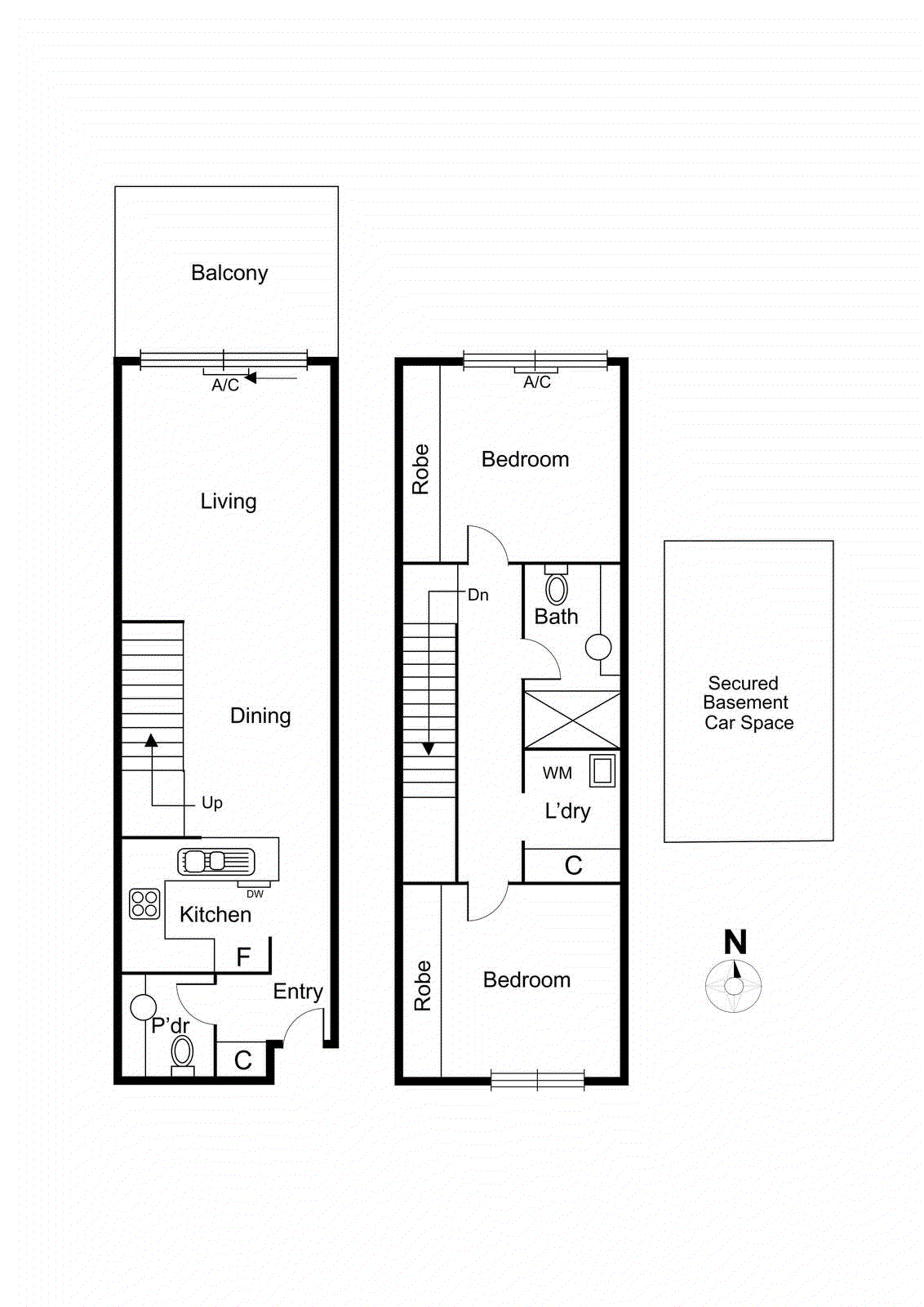 3/1038 North Road, Bentleigh East VIC 3165 - Floorplan