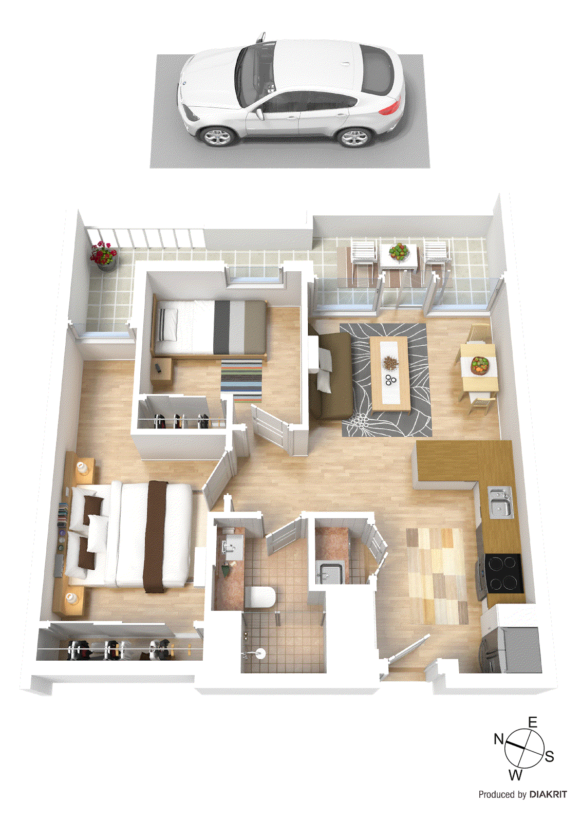 310/70 Batesford Road, Chadstone VIC 3148 - Floorplan