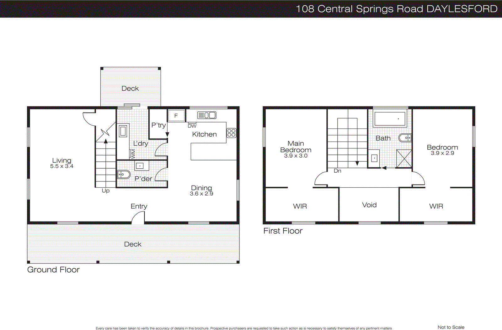 3/108 Central Springs Road, Daylesford VIC 3460 - Floorplan