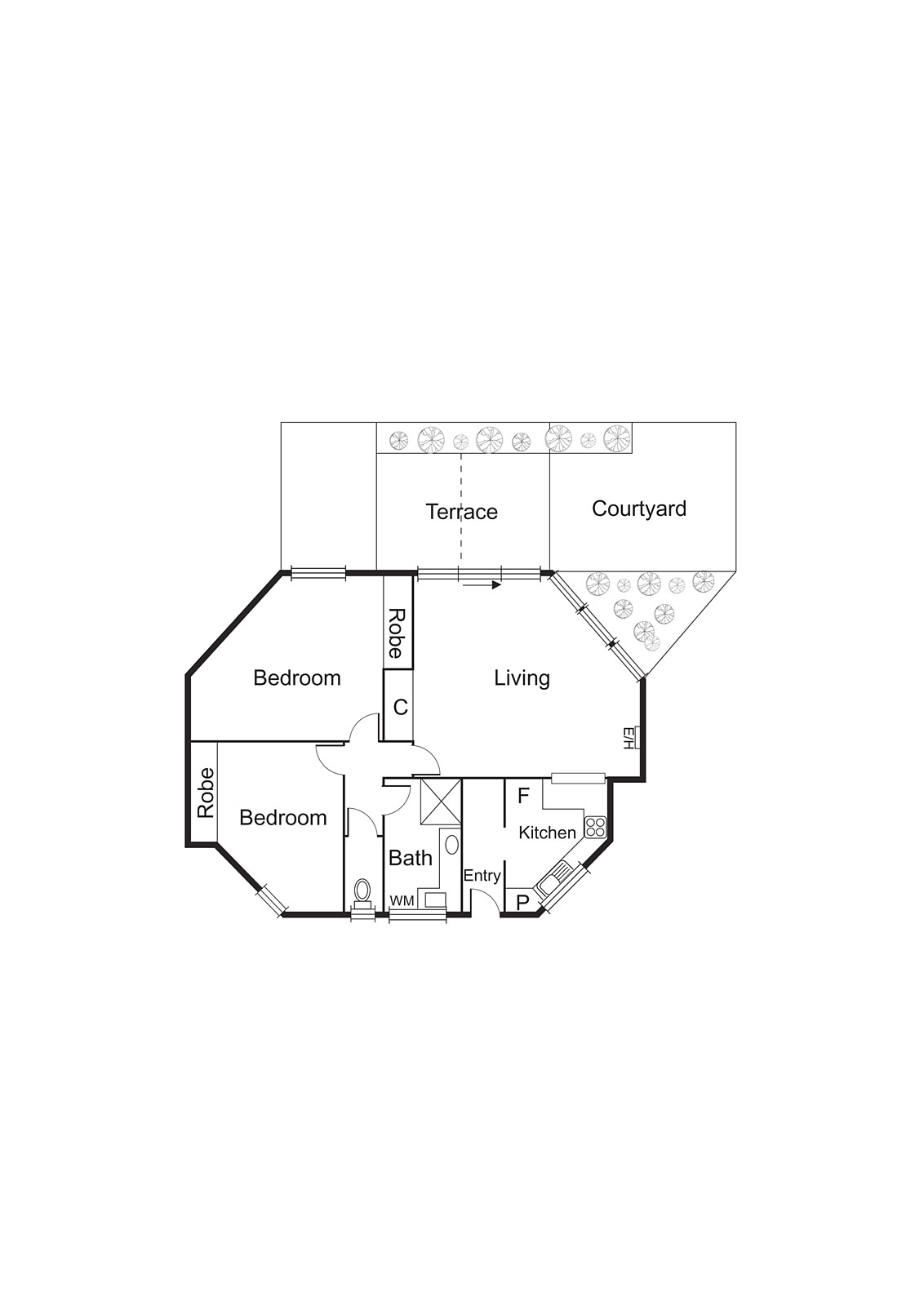 3/10a Byng Avenue, Heatherton VIC 3202 - Floorplan