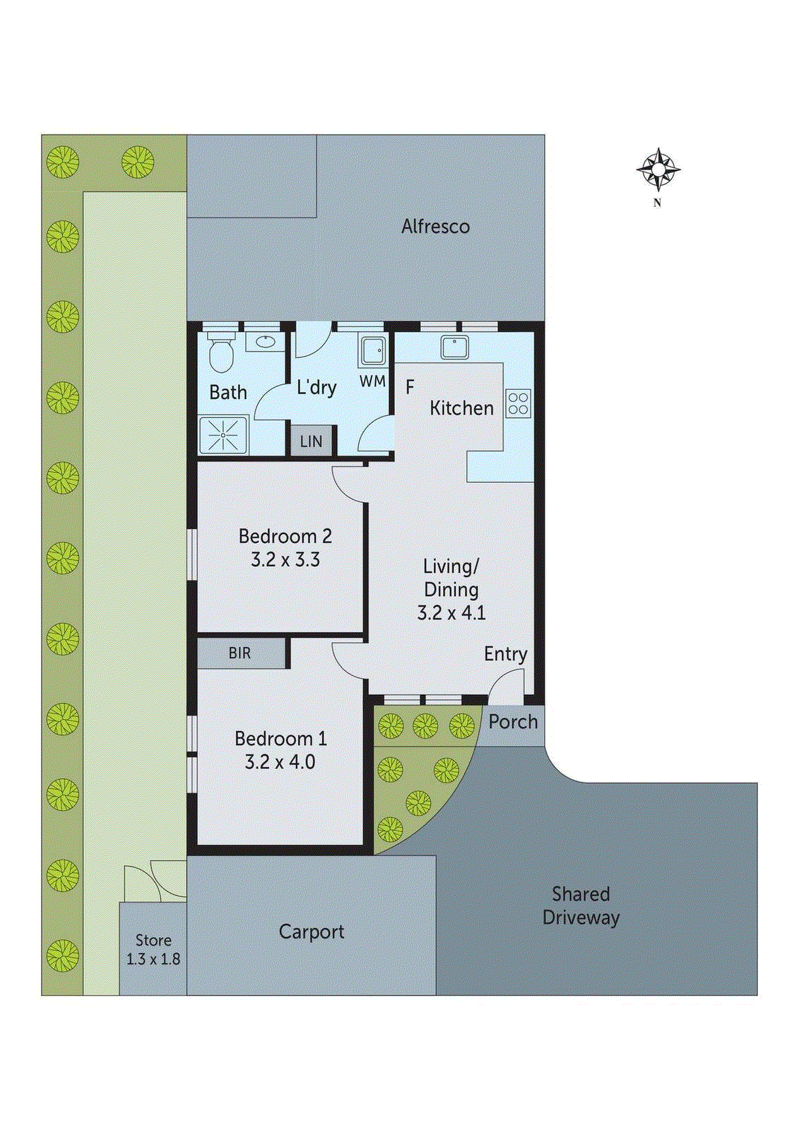 3/11-17 Howitt Avenue, Corio VIC 3214 - Floorplan