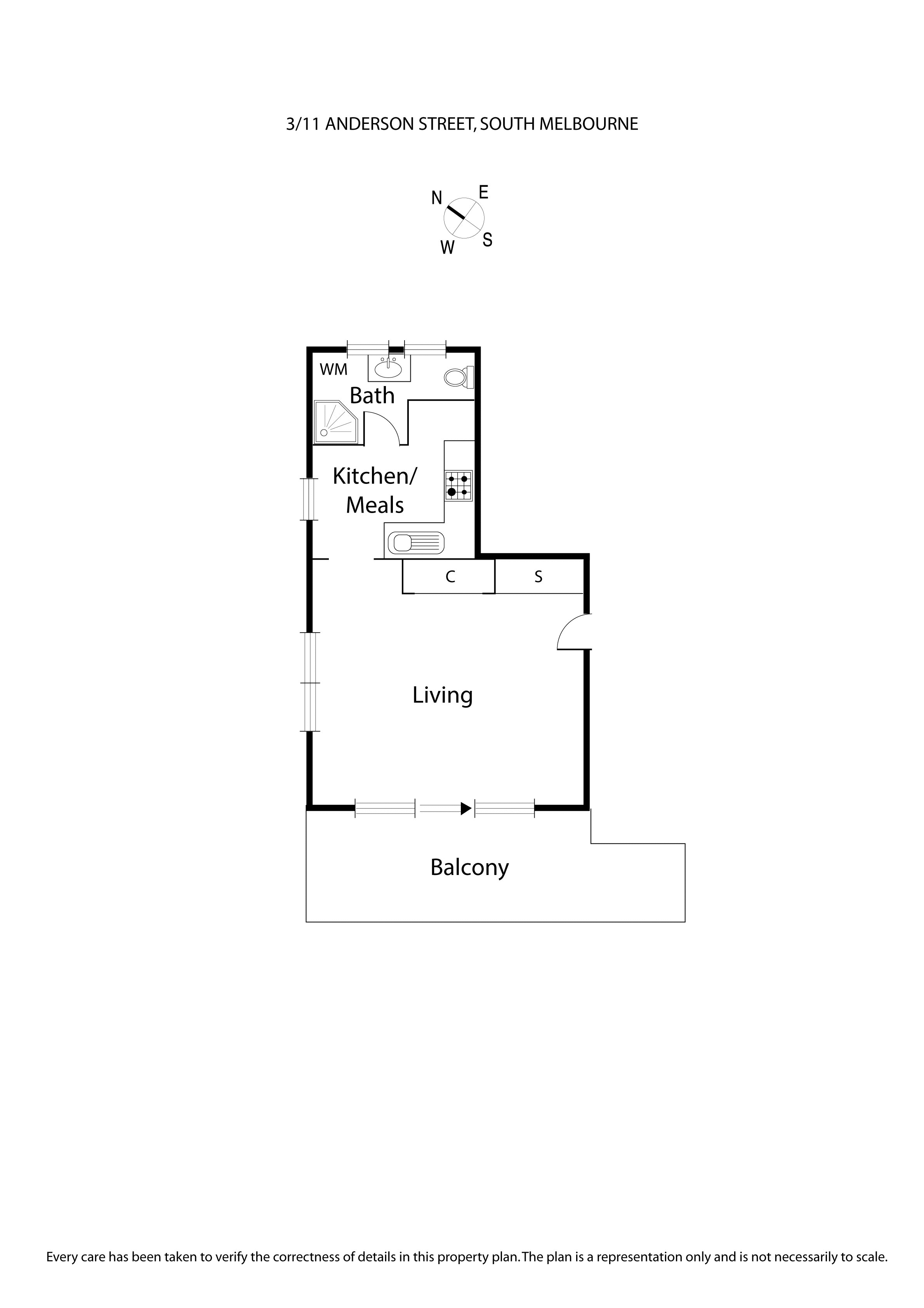 3/11 Anderson Street, SOUTH MELBOURNE VIC 3205 - Floorplan