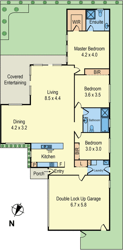 3/11 Beacon Street, Parkdale VIC 3195 - Floorplan