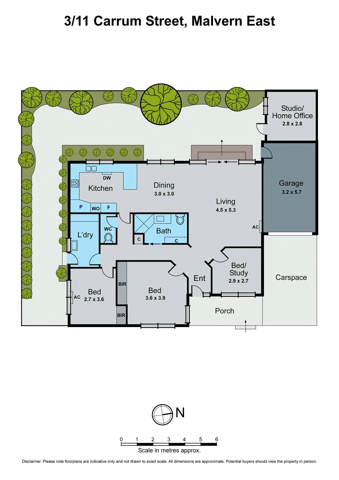 3/11 Carrum Street, Malvern East VIC 3145 - Floorplan