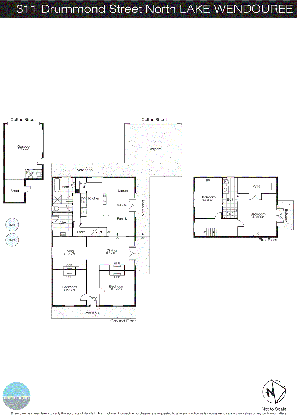 311 Drummond Street North, Lake Wendouree VIC 3350 - Floorplan