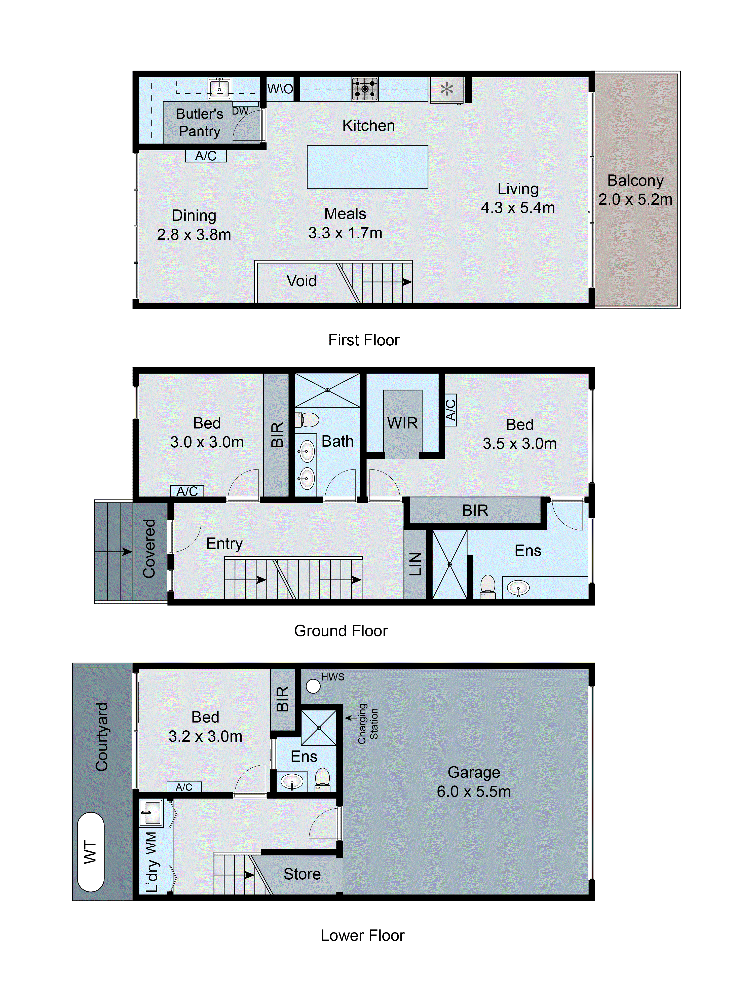 3/11 Epsom Road, Mordialloc VIC 3195 - Floorplan