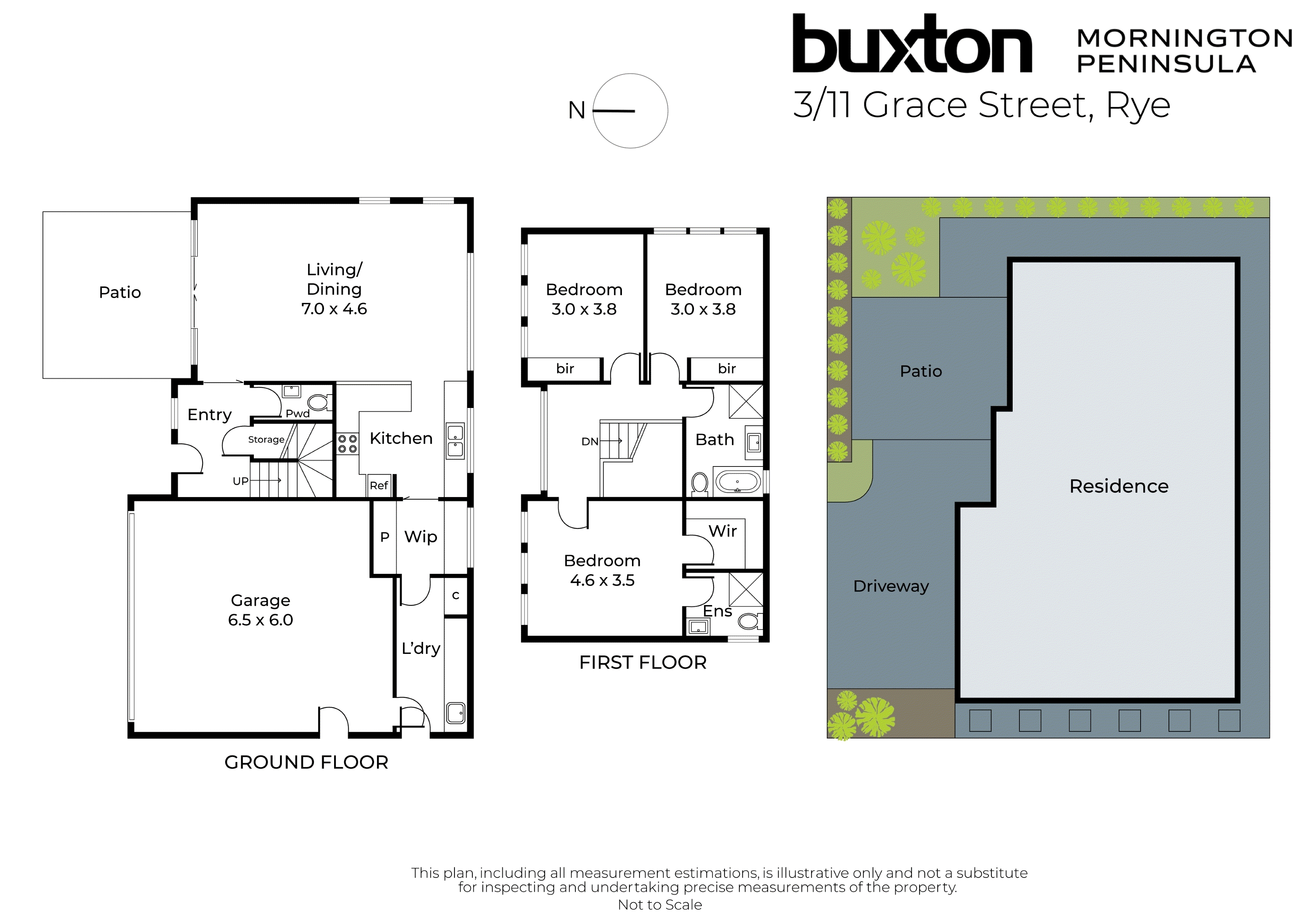 3/11 Grace Street, Rye VIC 3941 - Floorplan